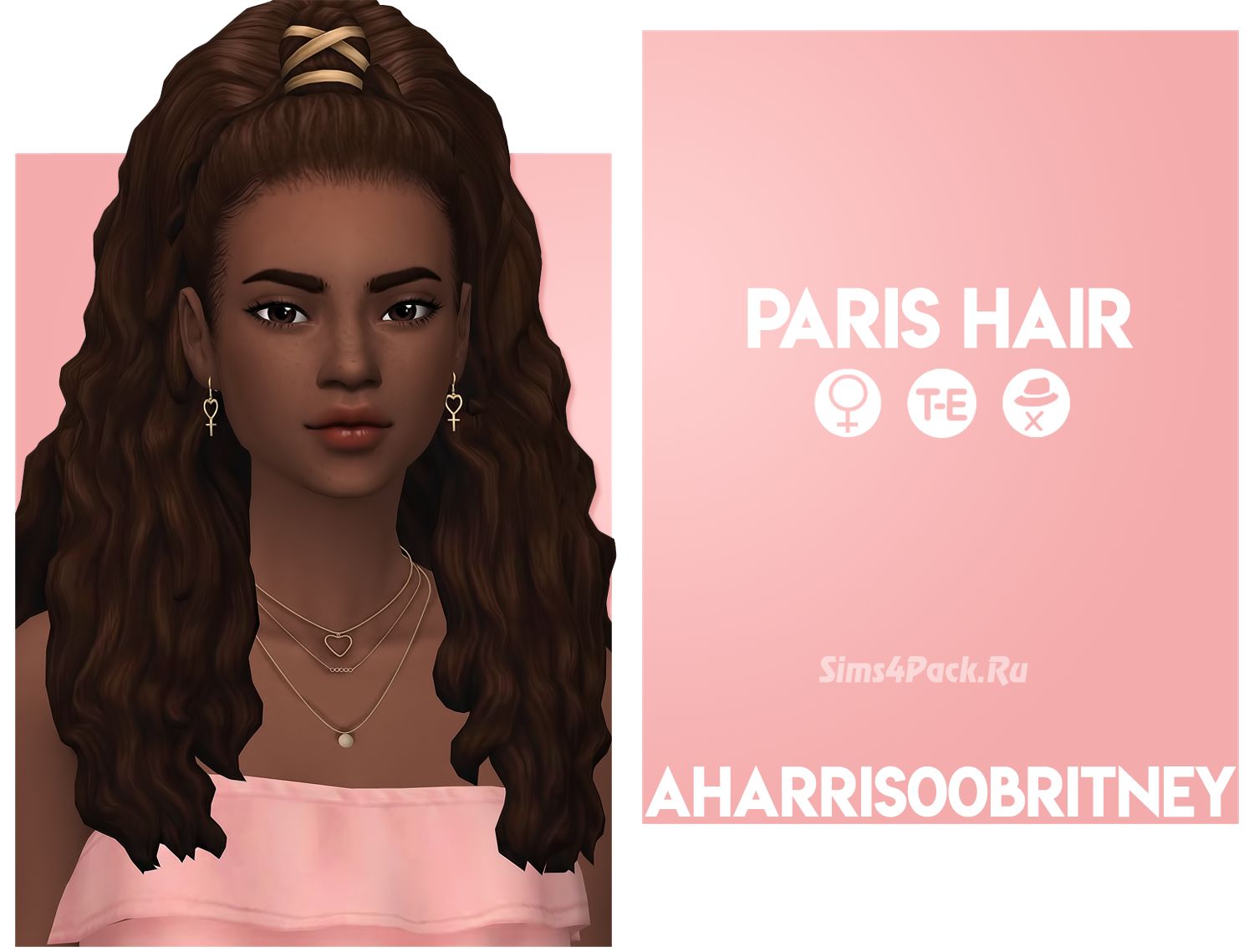 Женская прическа "Paris Hair"