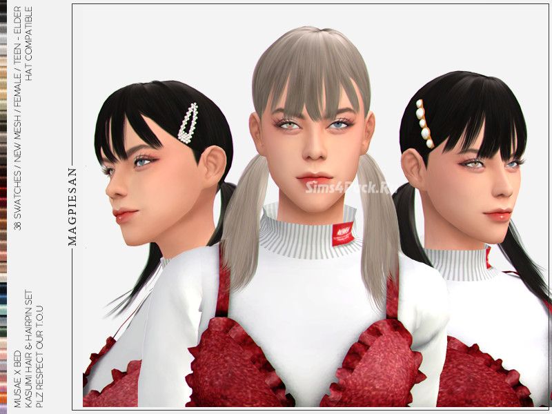Женская прическа "Kasumi Hair SET"