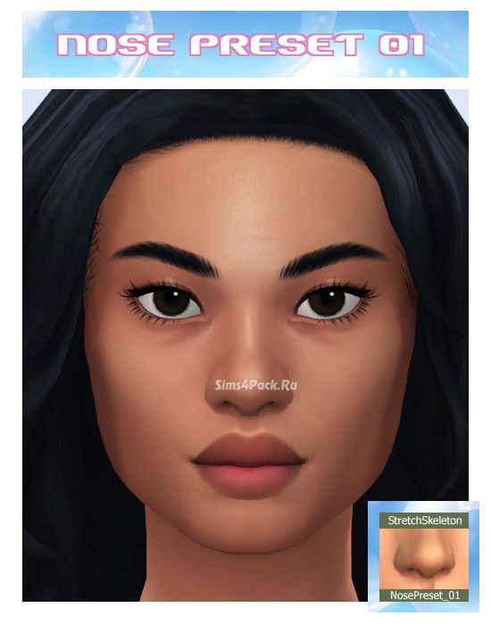 Пресеты носа "4 nose presets"