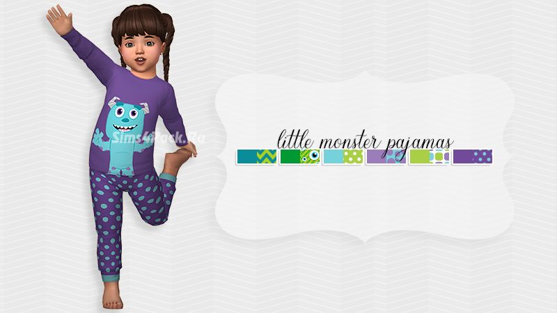 Пижама "Little Monster Pajamas"
