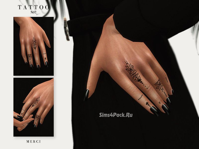 Татуировка "Tattoo N07"