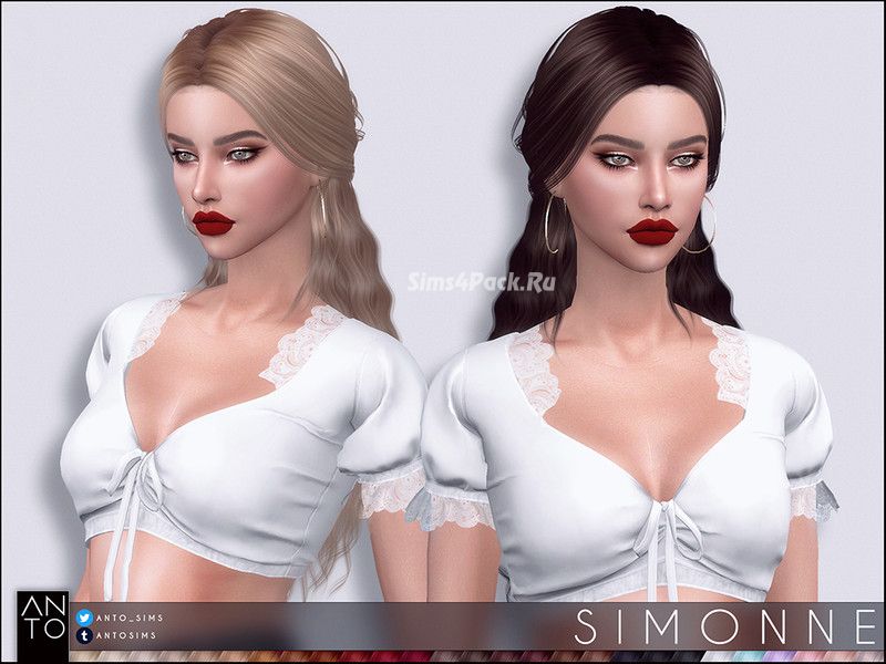 Женская прическа "Simonne"