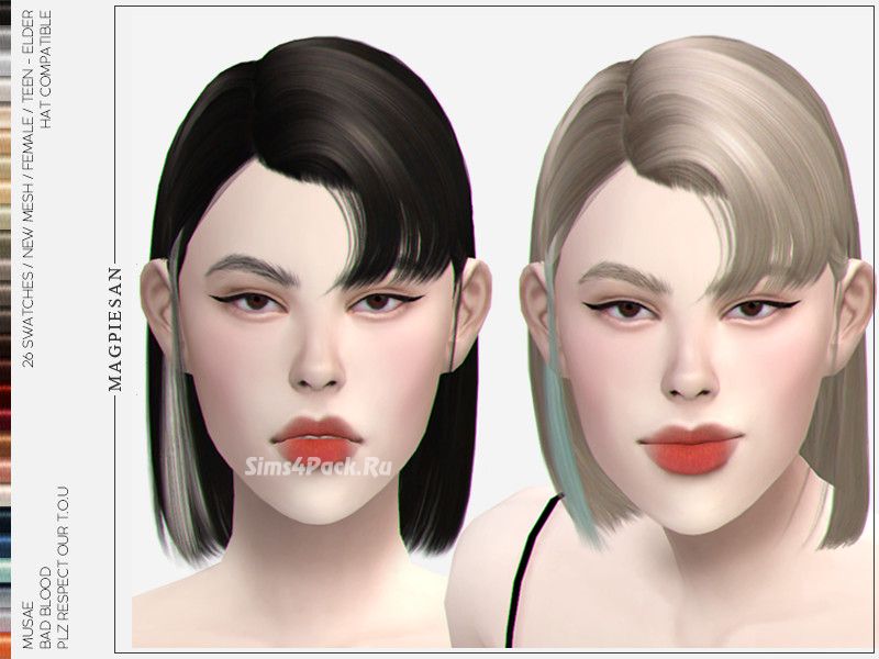 Женская прическа "Bad Blood Hair"