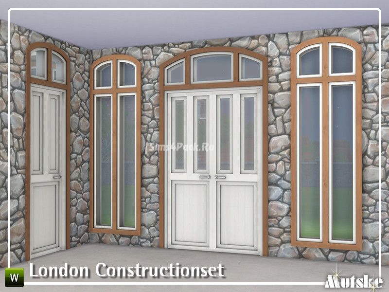Набор арок, дверей и окон "London Constructionset Part 1"