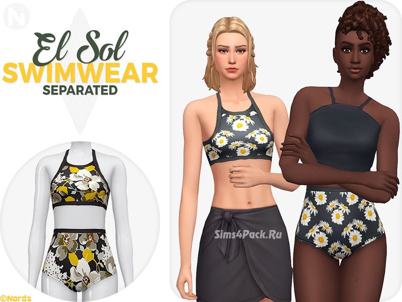 Купальник "El Sol Swimwear Separated"