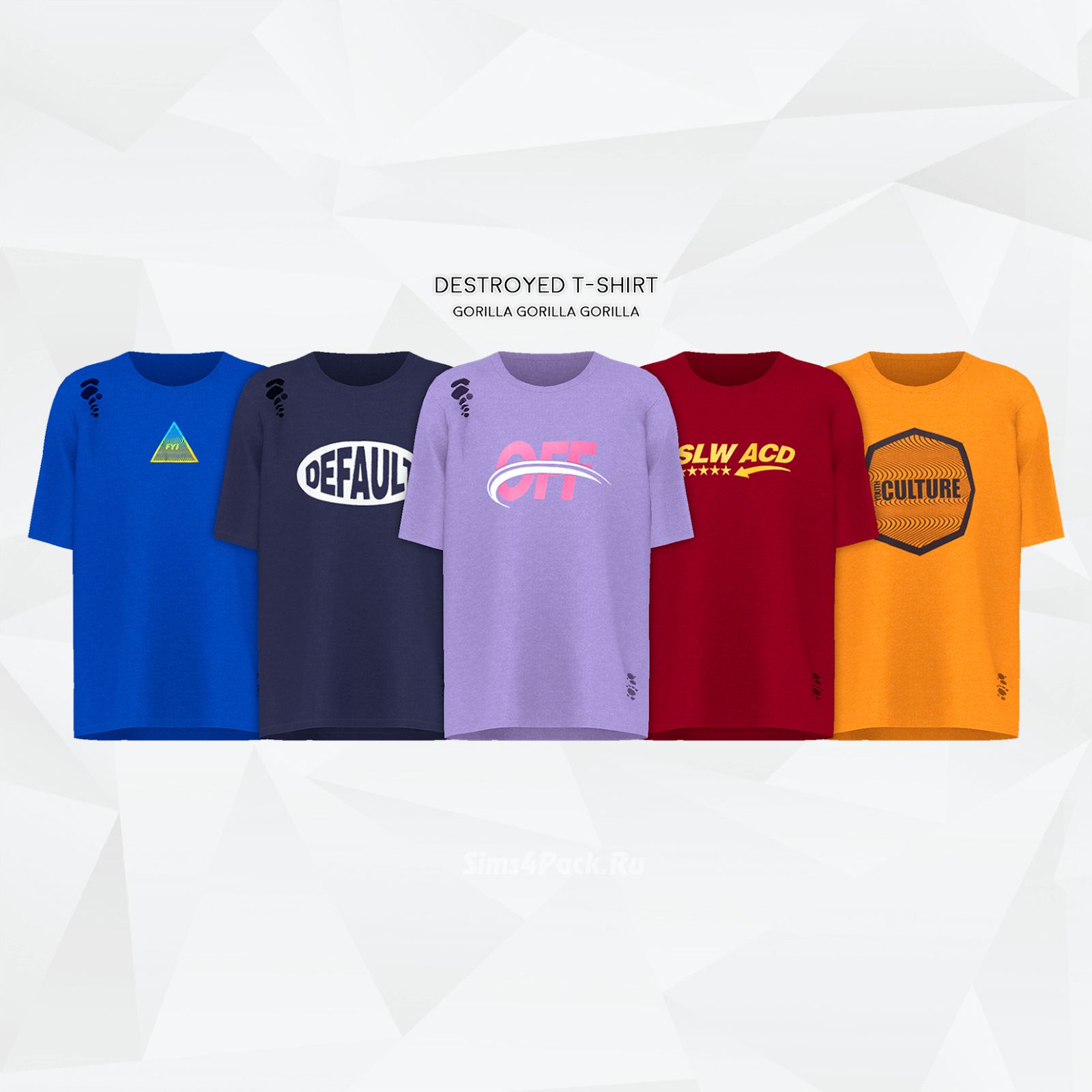 Футболка "Destroyed T-Shirt"