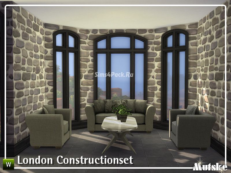 Набор арок, дверей и окон "London Constructionset Part 3"