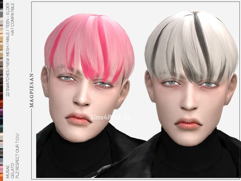 Мужская прическа "Gelato Hair"