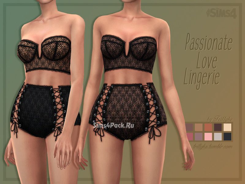 Комплект нижнего белья "Passionate Love Lingerie"