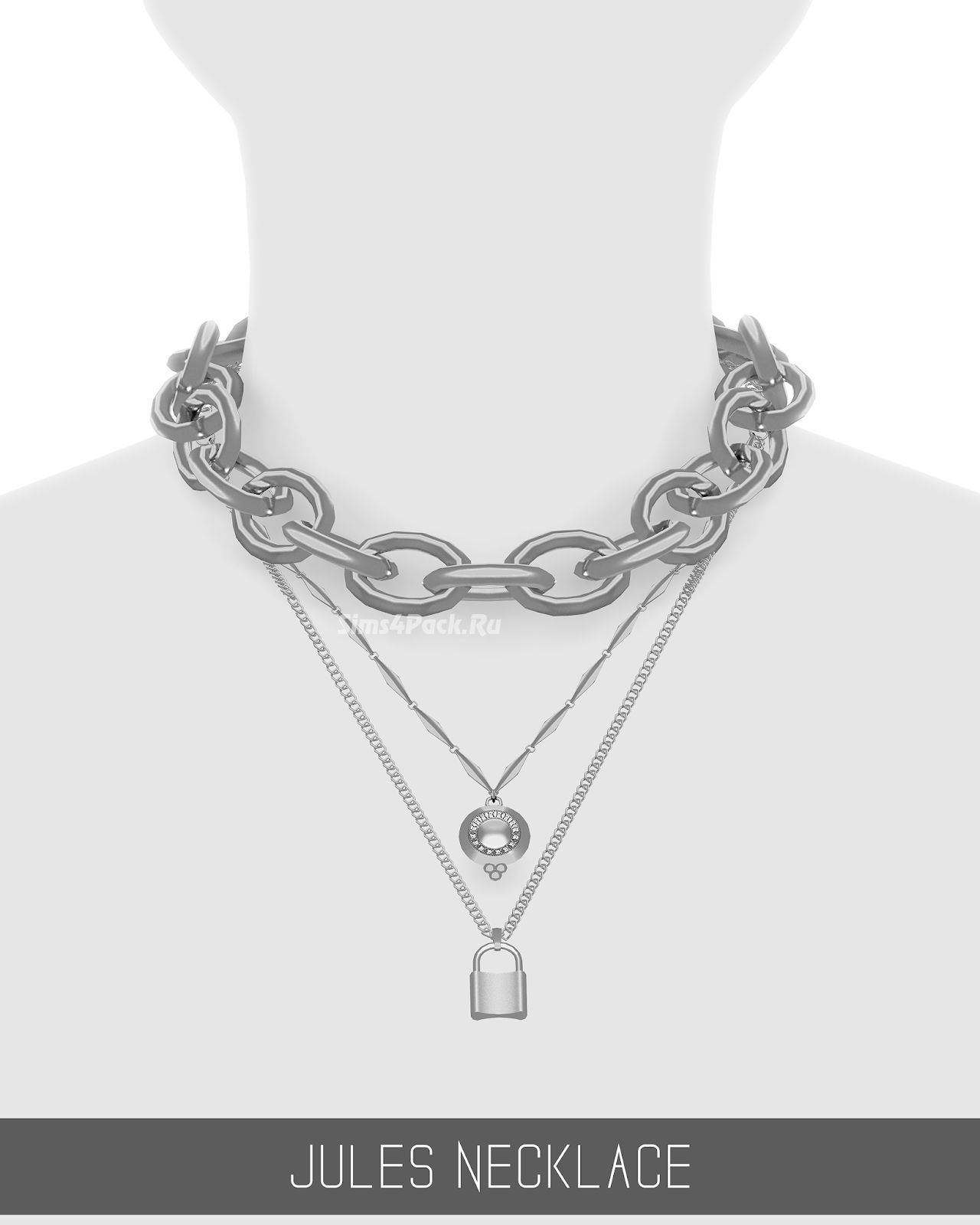 Комплект аксессуаров "JULES NECKLACE"