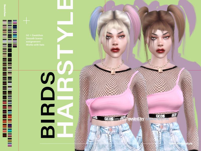 Прическа "Birds Hair"