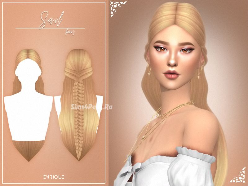 Женская прическа "SAIL HAIRSTYLE"