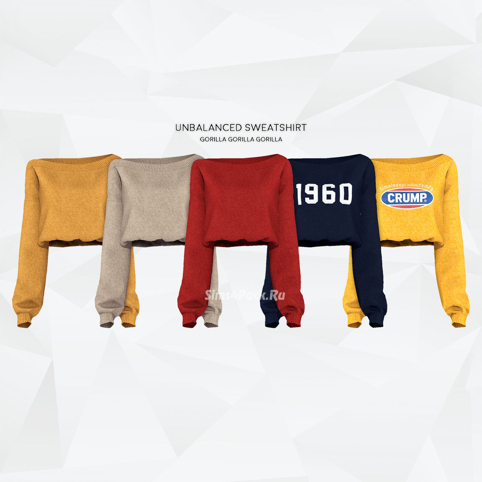 Свитшот "Unbalanced Sweatshirt"