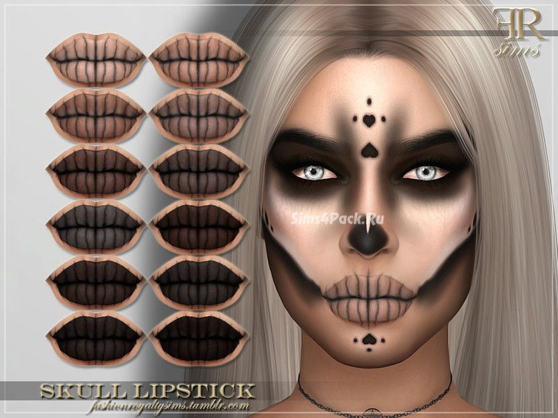 Макияж губ "FRS Skull Lipstick"