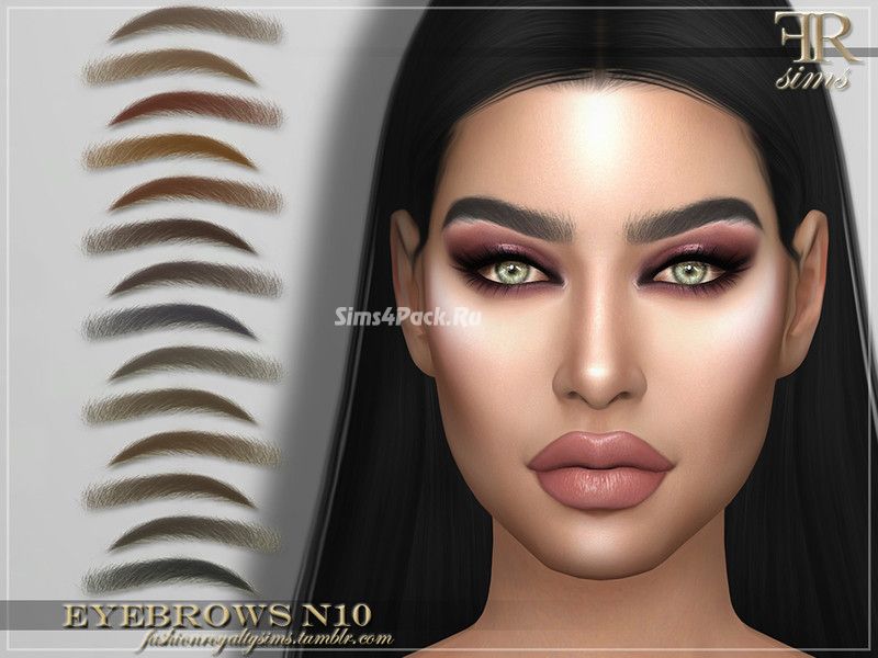 Брови "FRS Eyebrows N10"