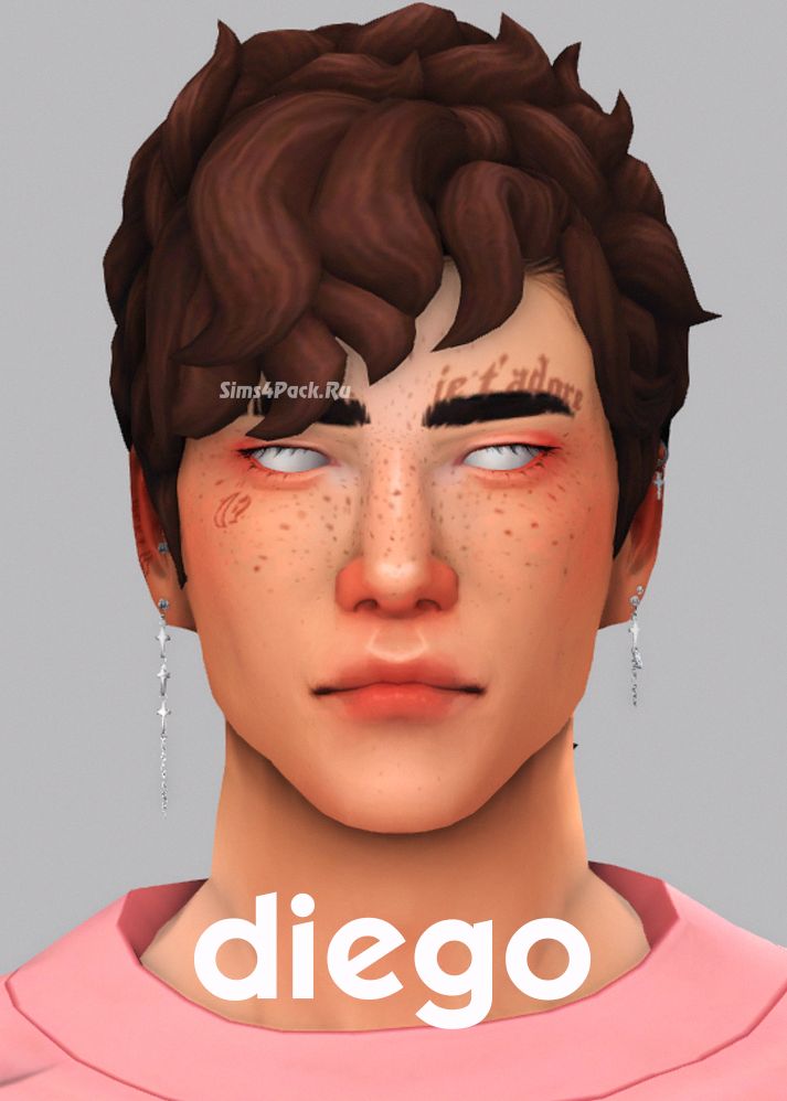 Мужская прическа "Diego Hair"