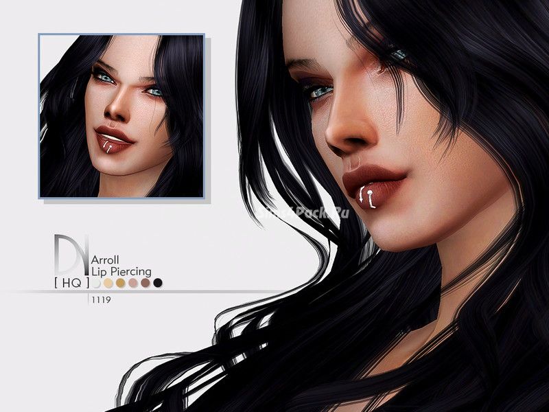 Пирсинг губы "Arroll Lip Piercing"
