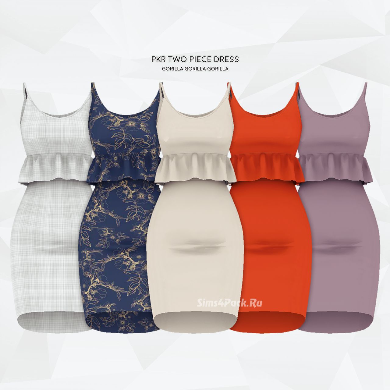 Платье "PKR Two Piece Dress"