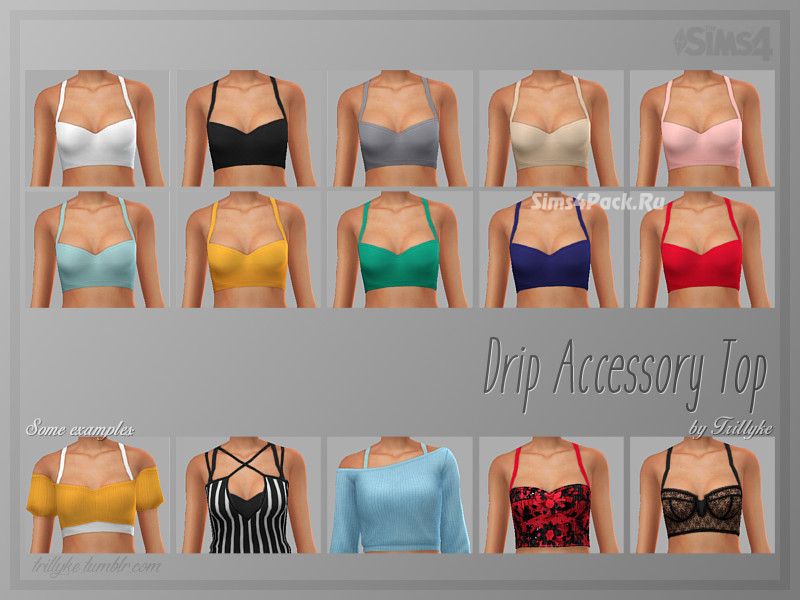 Топ "Drip Accessory Top"