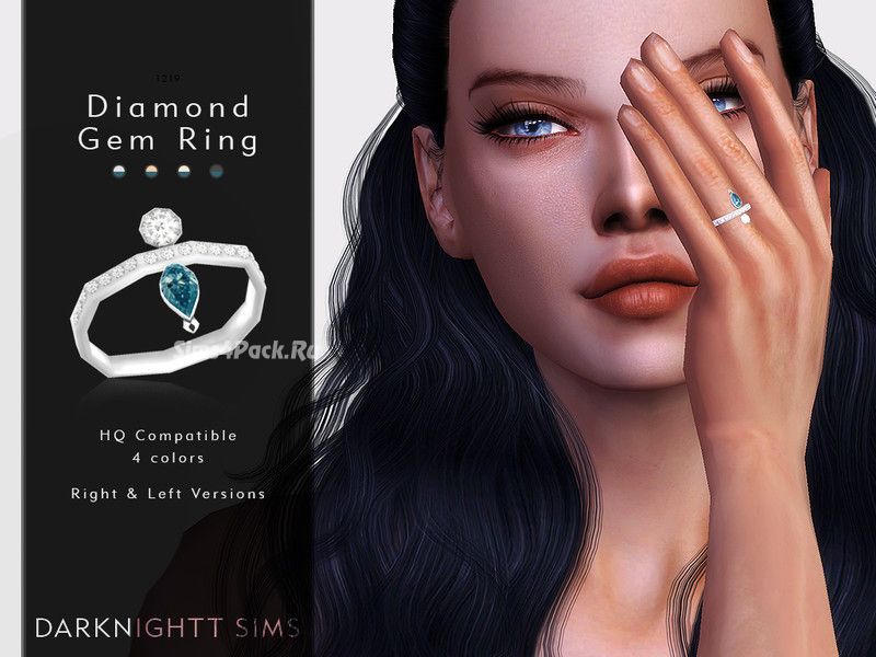 Кольцо "Diamond Gem Ring"