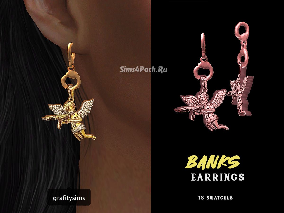 Серьги "Banks Earrings"