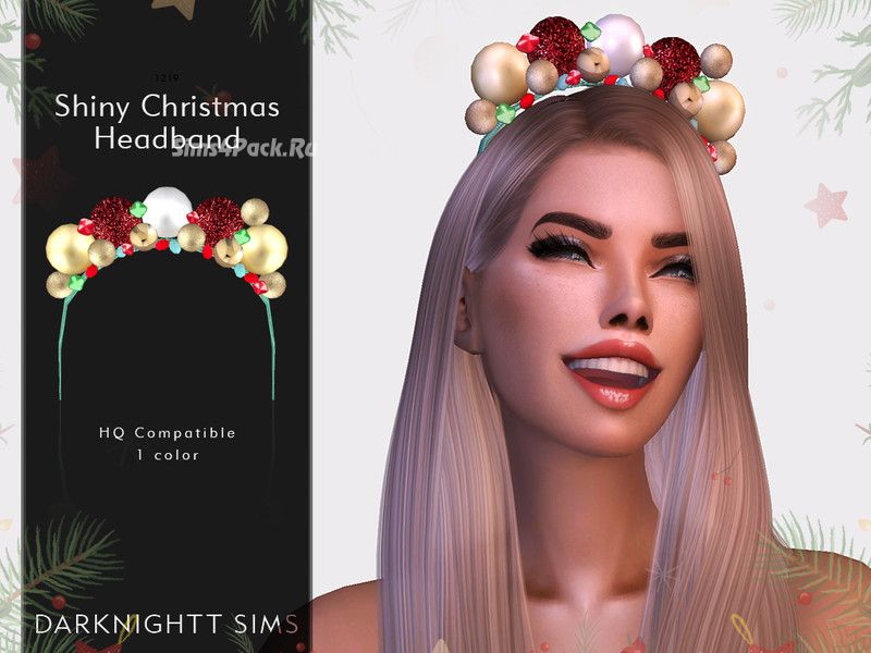 Ободок "Shiny Christmas Headband"