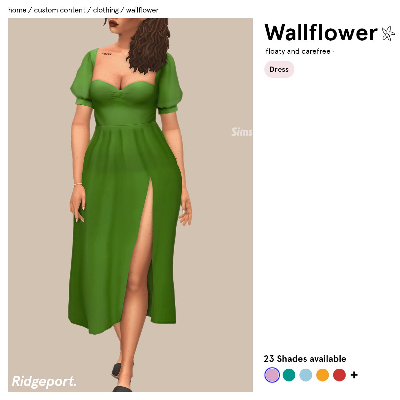 Платье "Wallflower Dress"