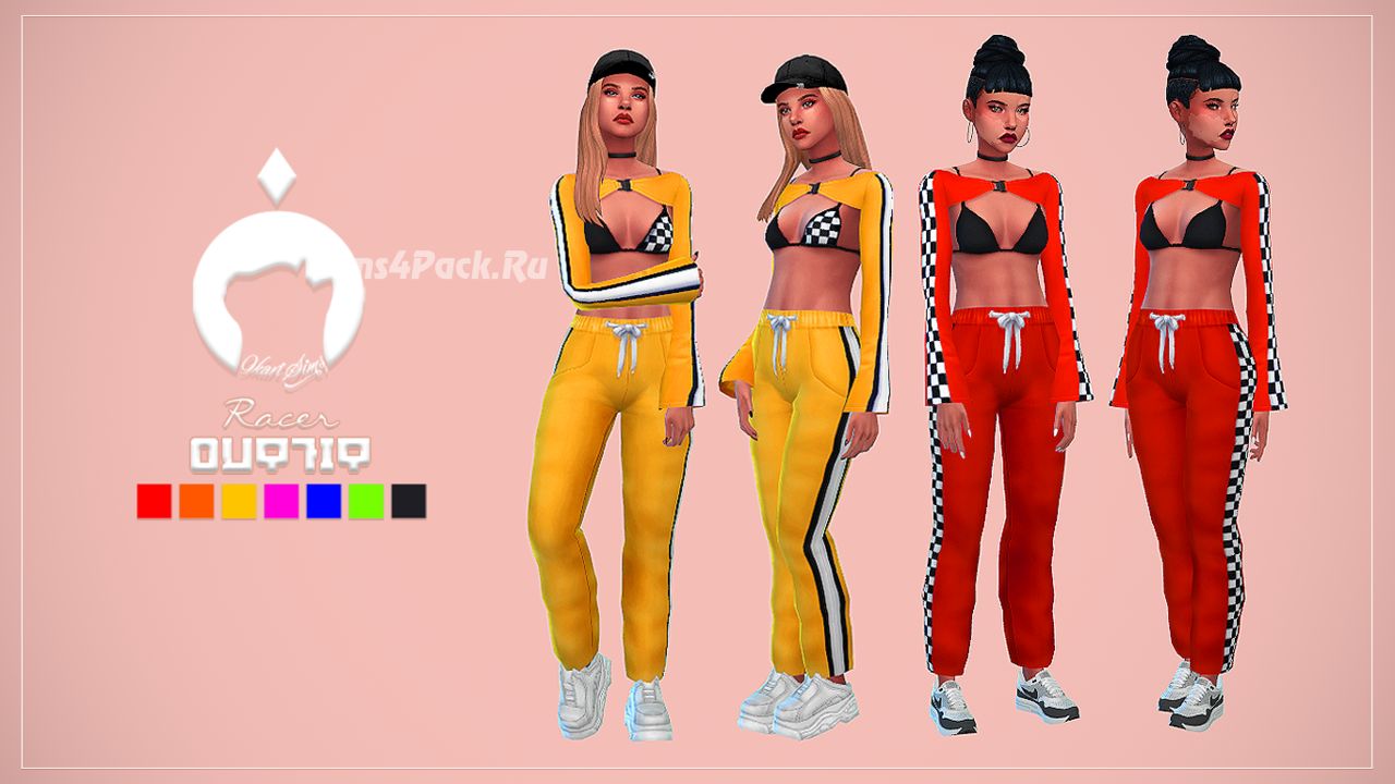 Костюм гонщицы "Racer Outfit"