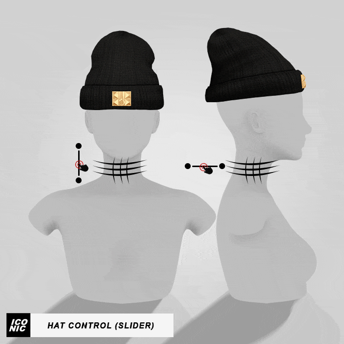 Слайдер для головных уборов "Hat Control (Slider)"