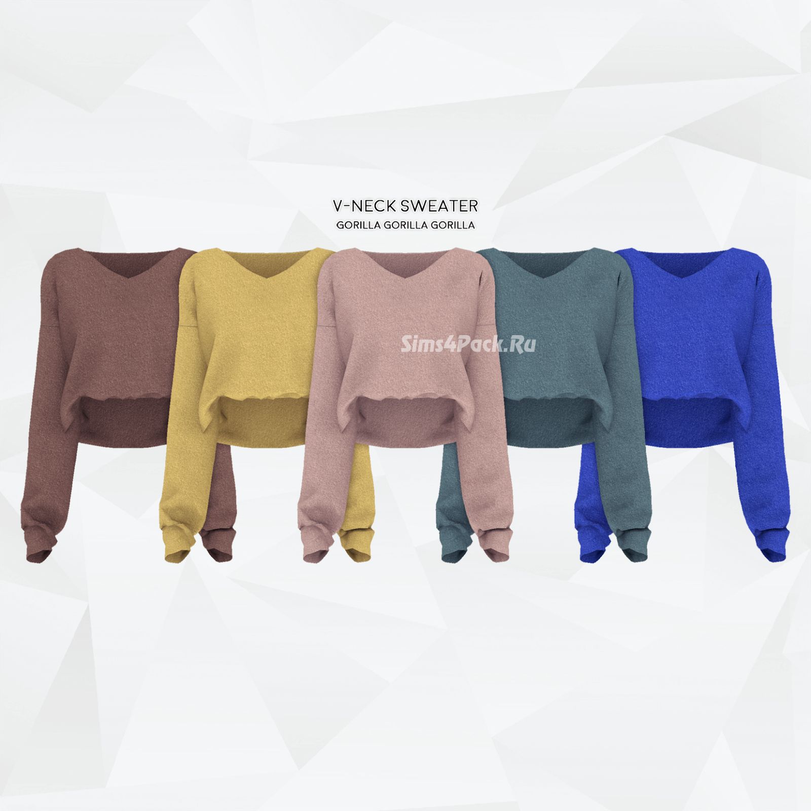 Свитер "V-Neck Sweater"