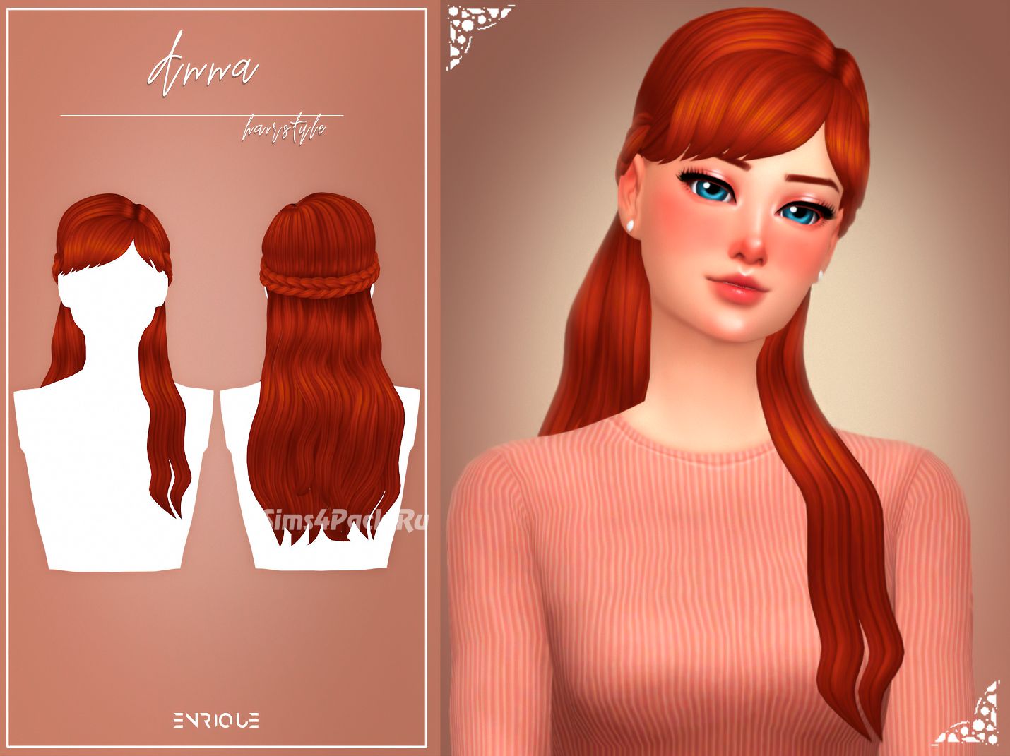 Женская прическа "Anna Hairstyle"