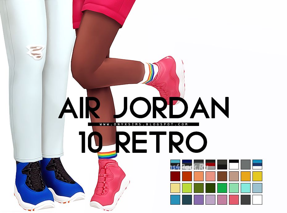 Кроссовки "AIR JORDAN 10 RETRO"
