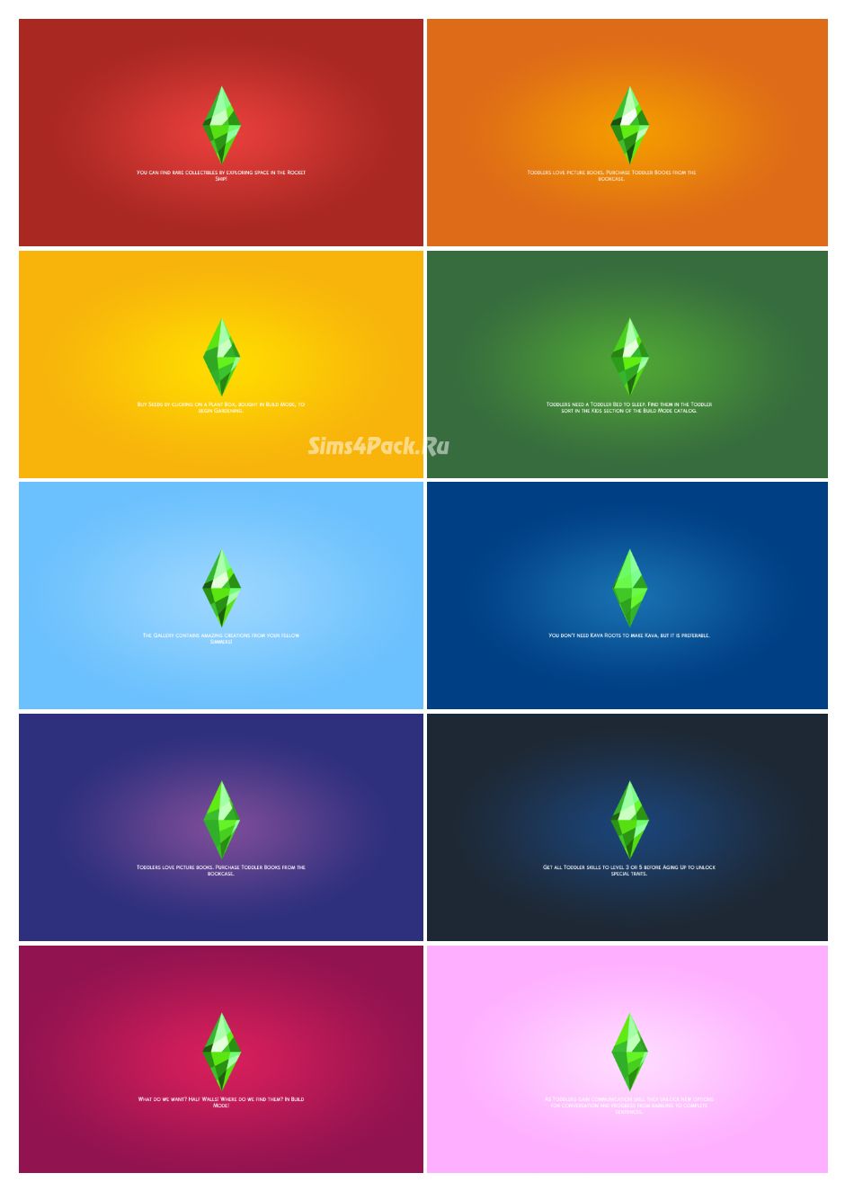 Фоны для экрана загрузки "Loading Screen Overrides"