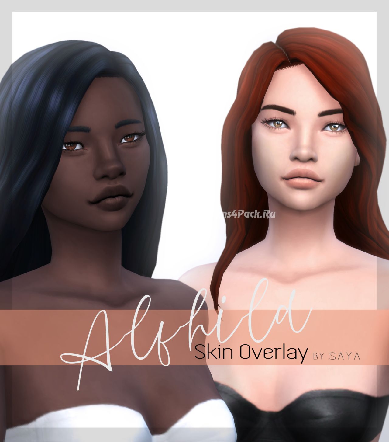 Женский скинтон "Alfhild Skin Overlay"