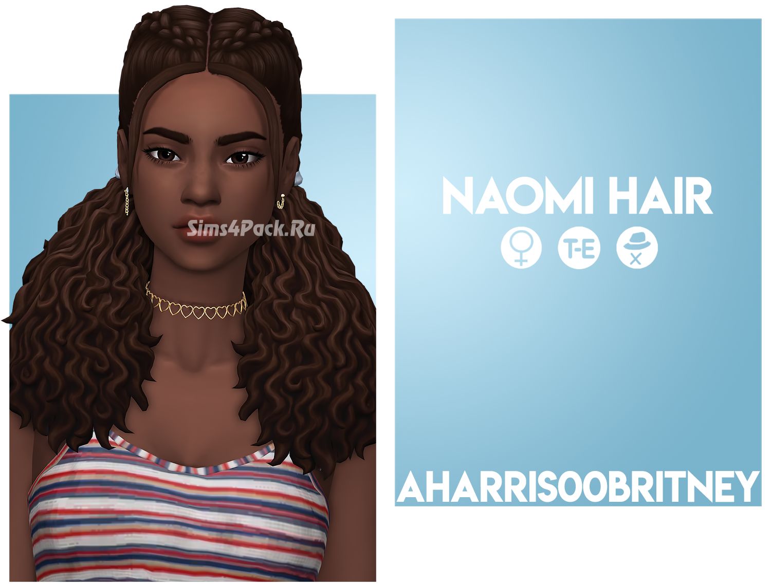 Женская прическа "Naomi Hair"