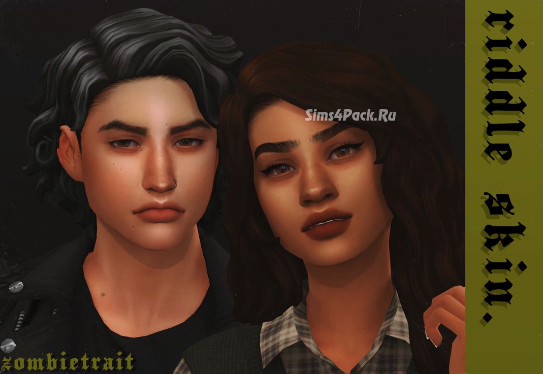 Скин лица "riddle skinblend"
