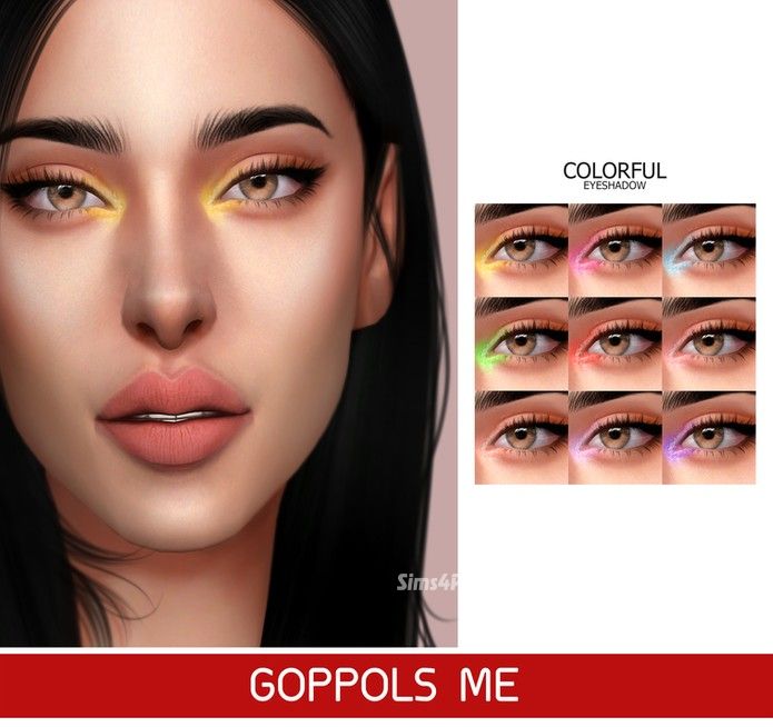 Тени для век "Colorful Eyeshadow"