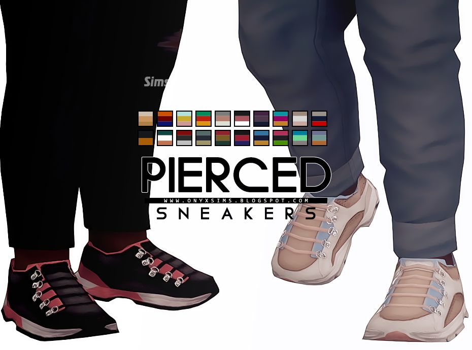 Кроссовки "PIERCED SNEAKERS"