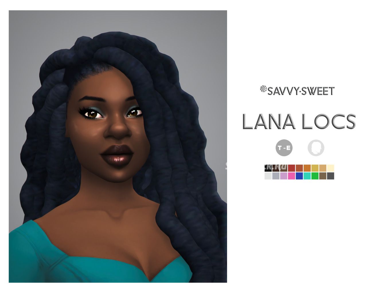 Женская прическа "Lana Locs"