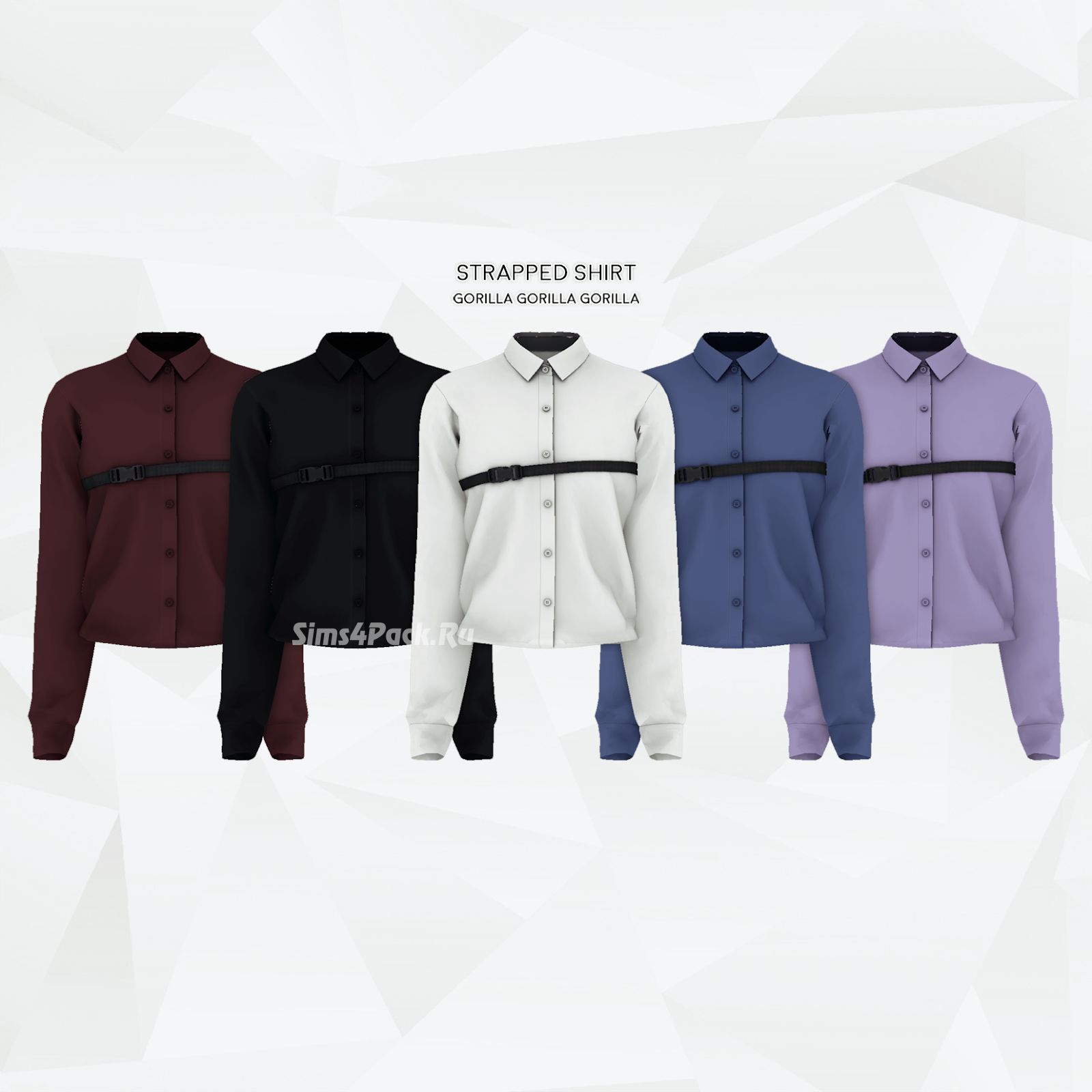 Рубашка "Strapped Shirt"