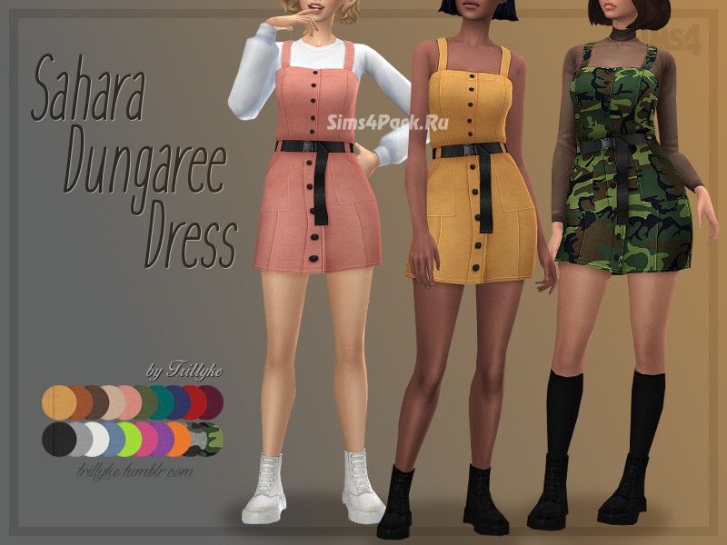 Сарафан "Sahara Dungaree Dress"