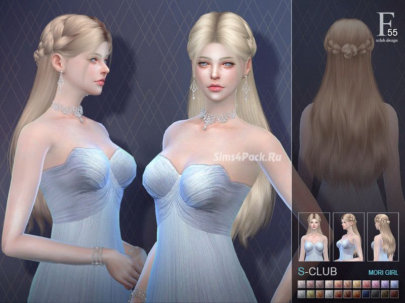 Женская прическа "hair_n55"