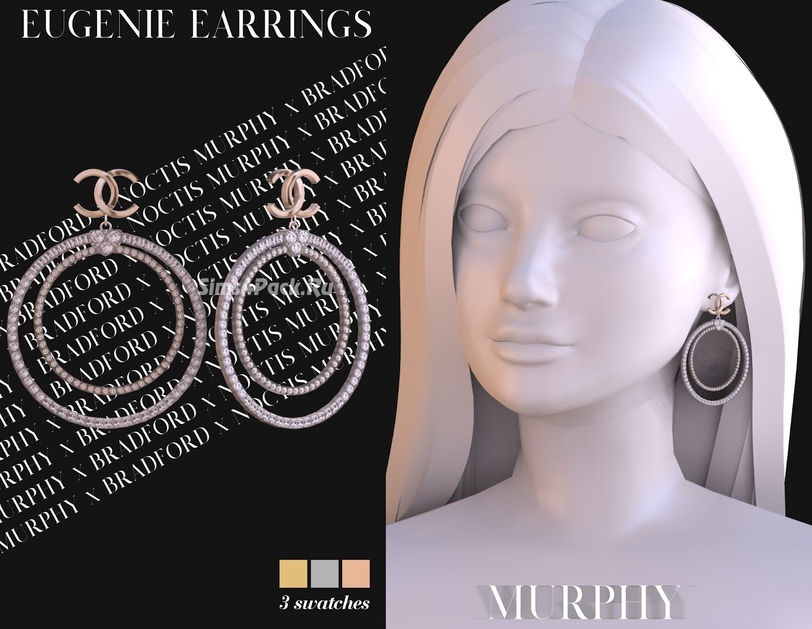 Серьги "EUGENIE EARRINGS"
