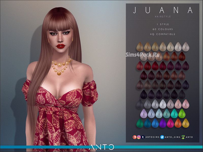 Женская прическа "Juana"