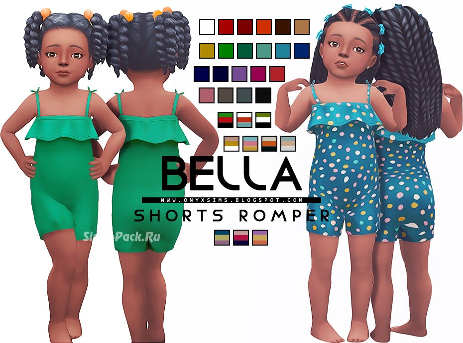 Ромпер "BELLA SHORTS ROMPER"