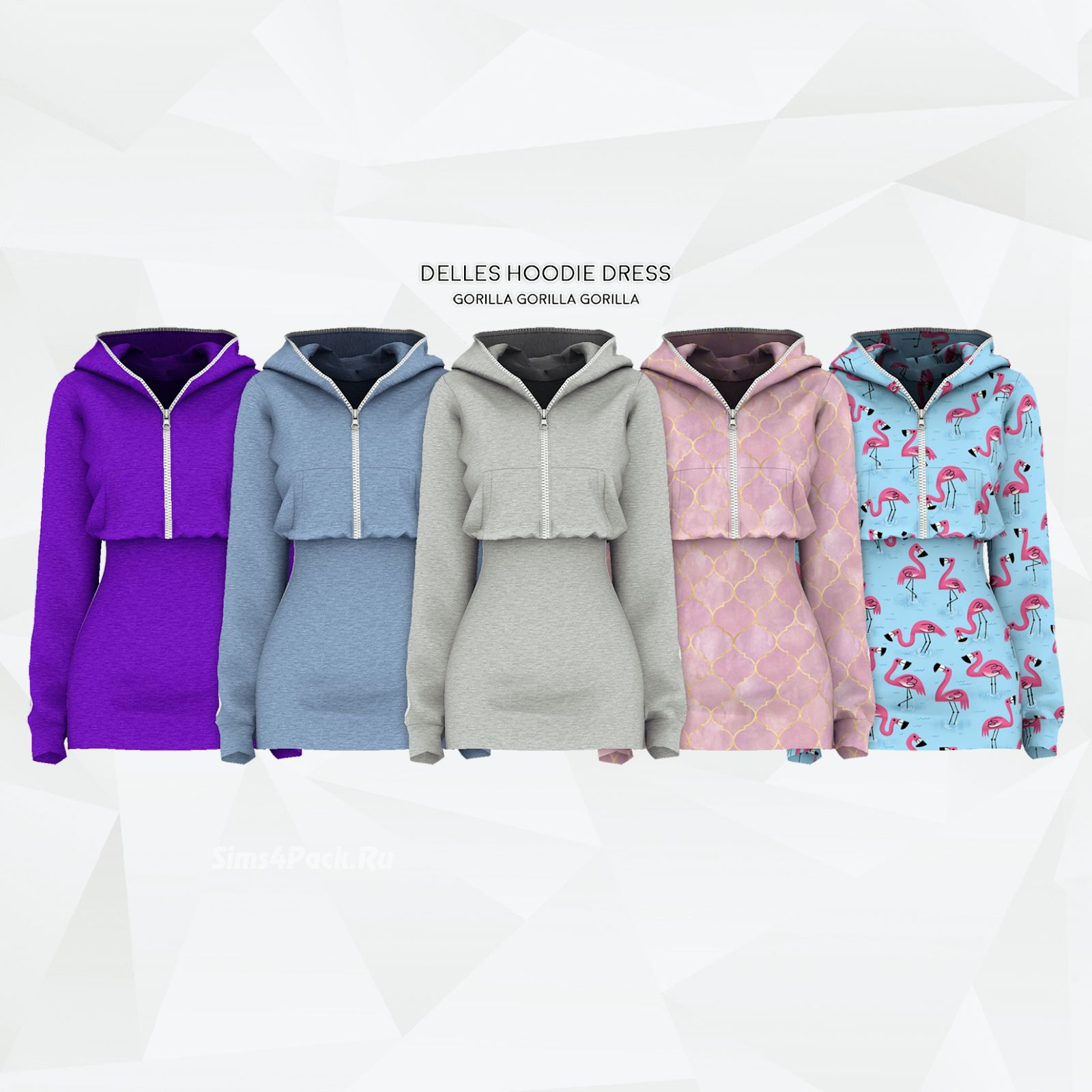 Платье "Delles Hoodie Dress"