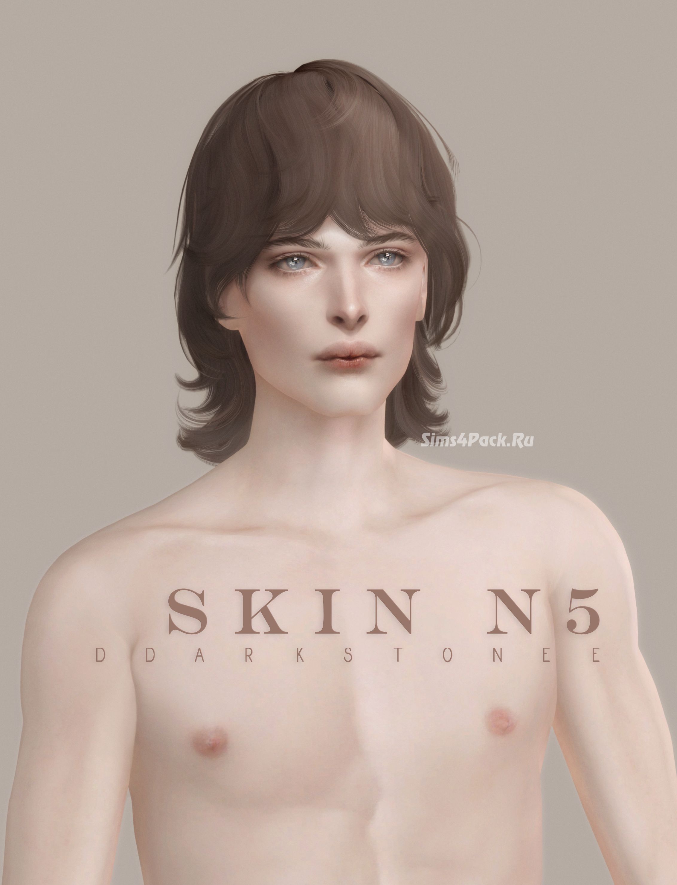 Скин и пресеты "Male Skin and Face Presets"