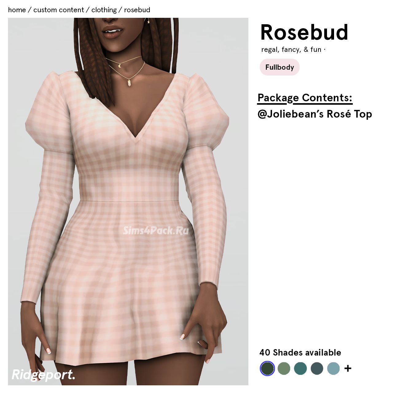 Платье "ROSEBUD DRESS"