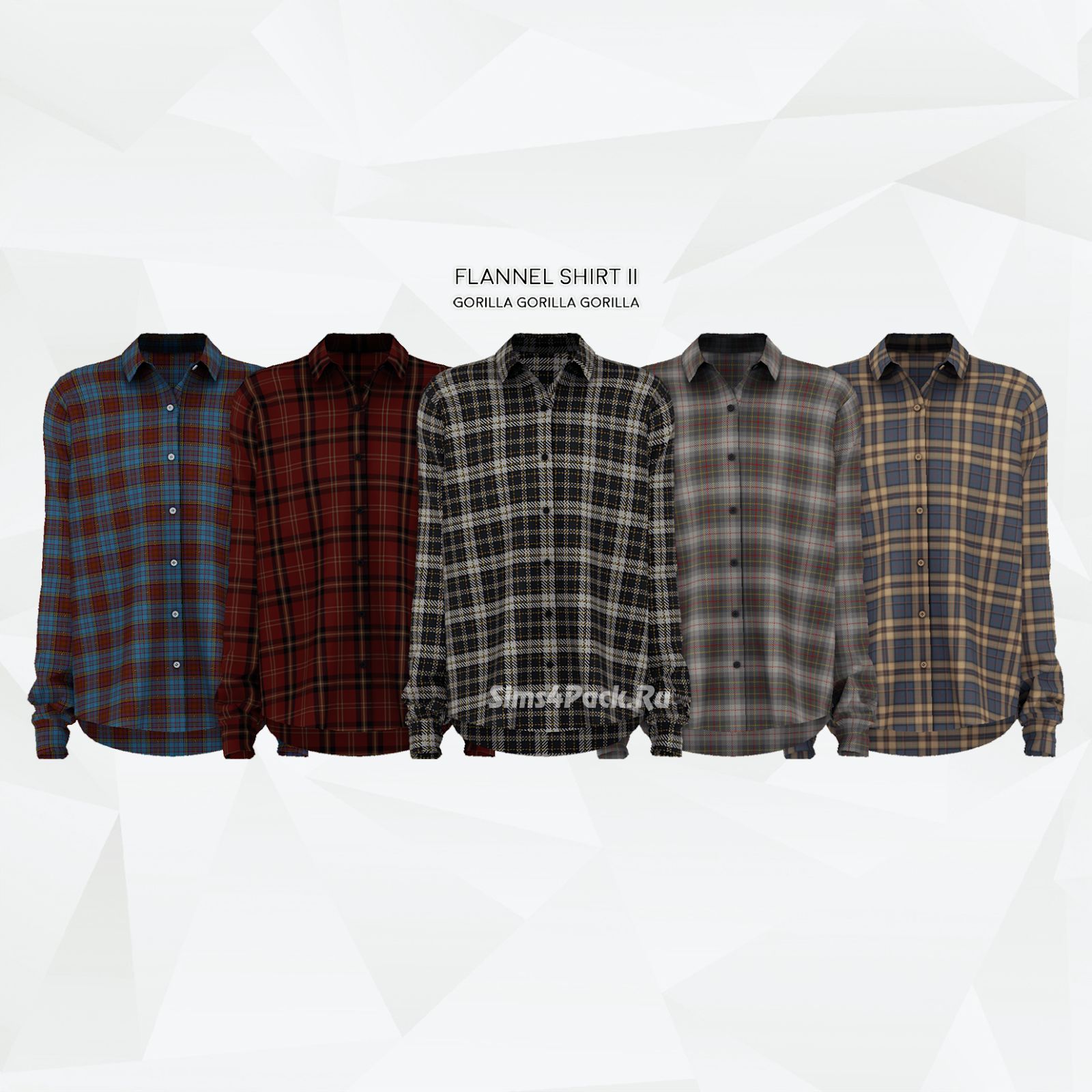 Мужская рубашка "Flannel Shirt II"