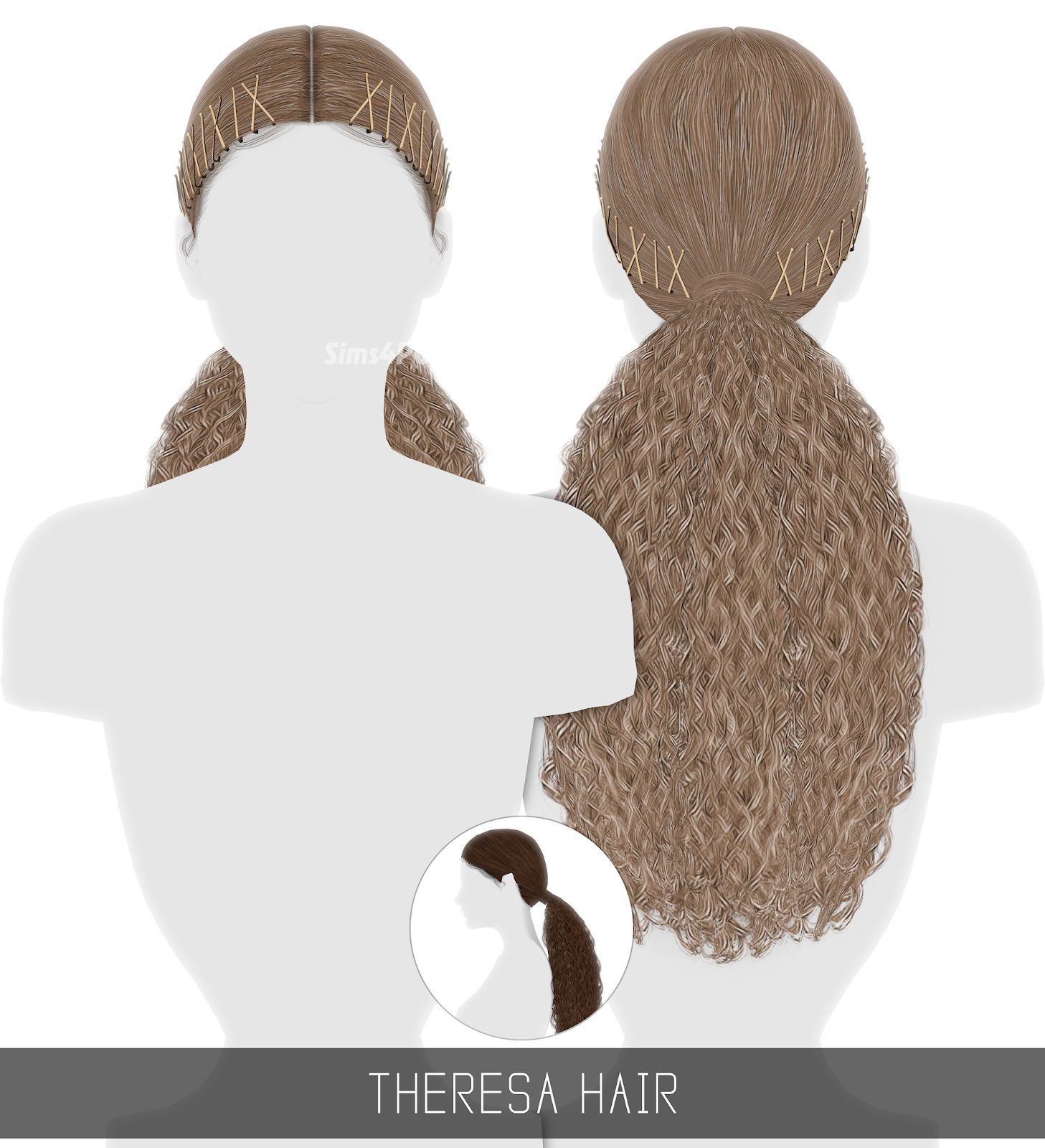 Женская прическа "THERESA HAIR"